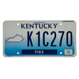 Kentucky poznávací značka