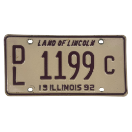 Illinois poznávací značka