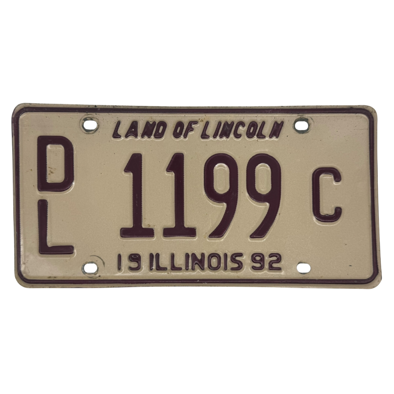 Illinois poznávací značka
