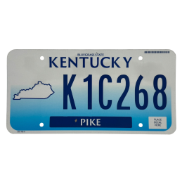 Kentucky poznávací značka