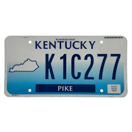 Kentucky poznávací značka
