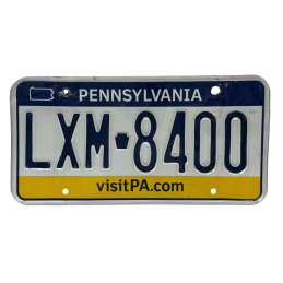 Pennsylvania poznávací značka