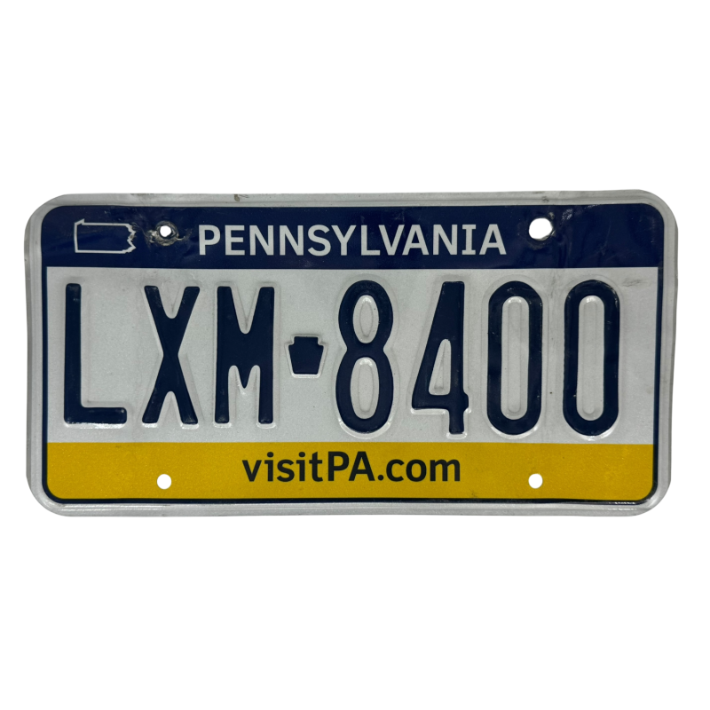 Pennsylvania poznávací značka