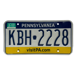 Pennsylvania poznávací značka