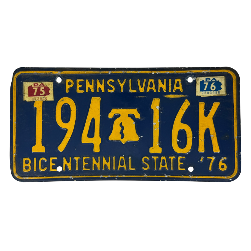 Pennsylvania poznávací značka