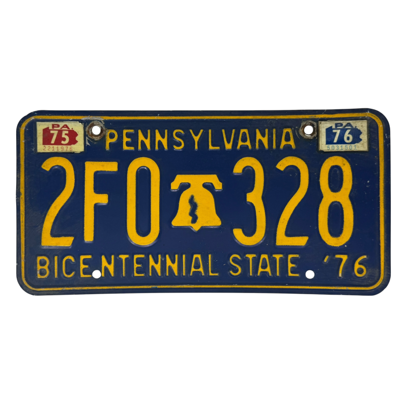 Pennsylvania poznávací značka