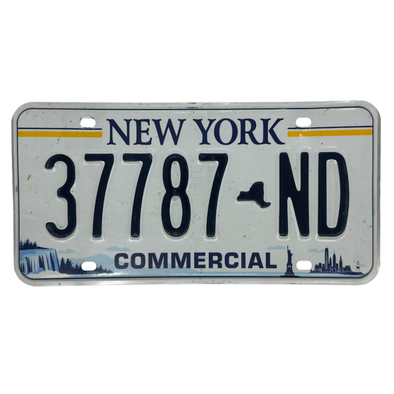 New York poznávací značka