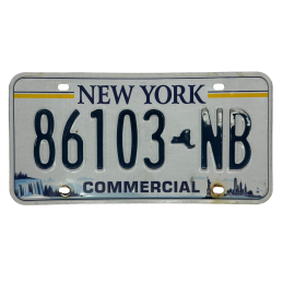 New York poznávací značka