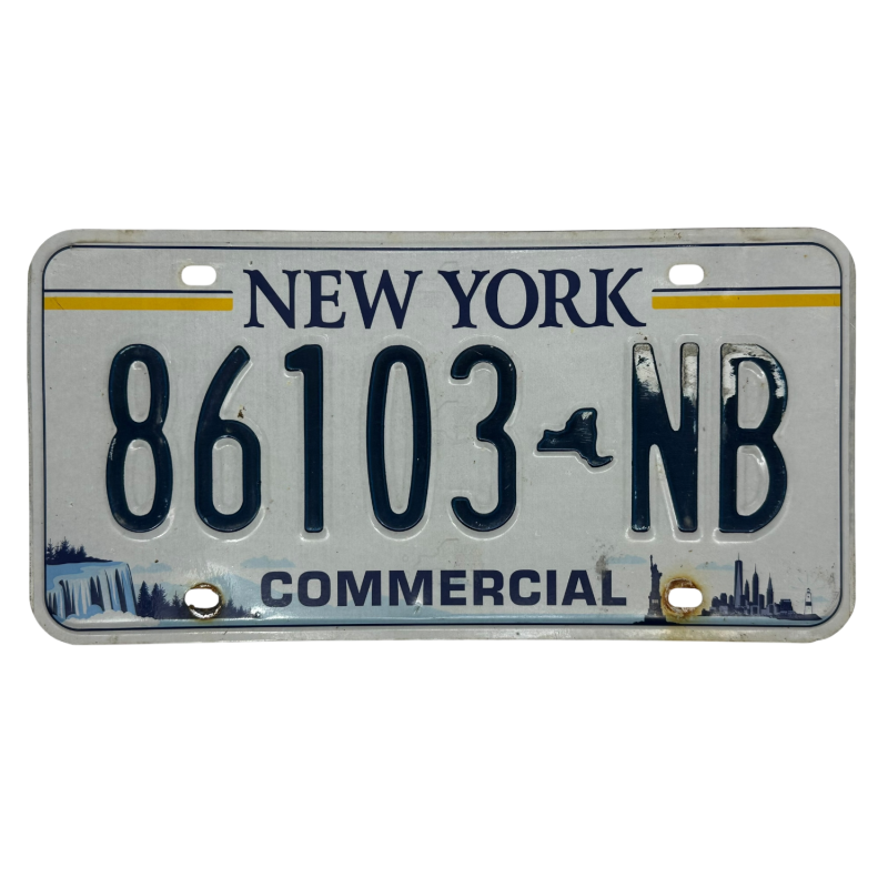 New York poznávací značka