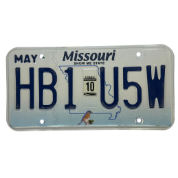 Missouri poznávací značka