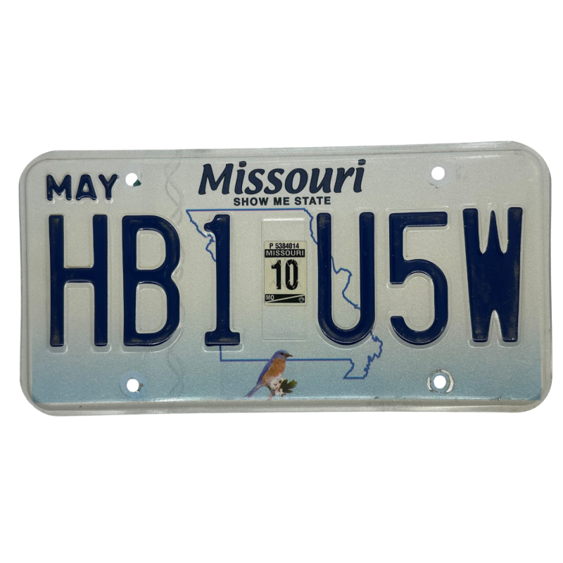 Missouri poznávací značka