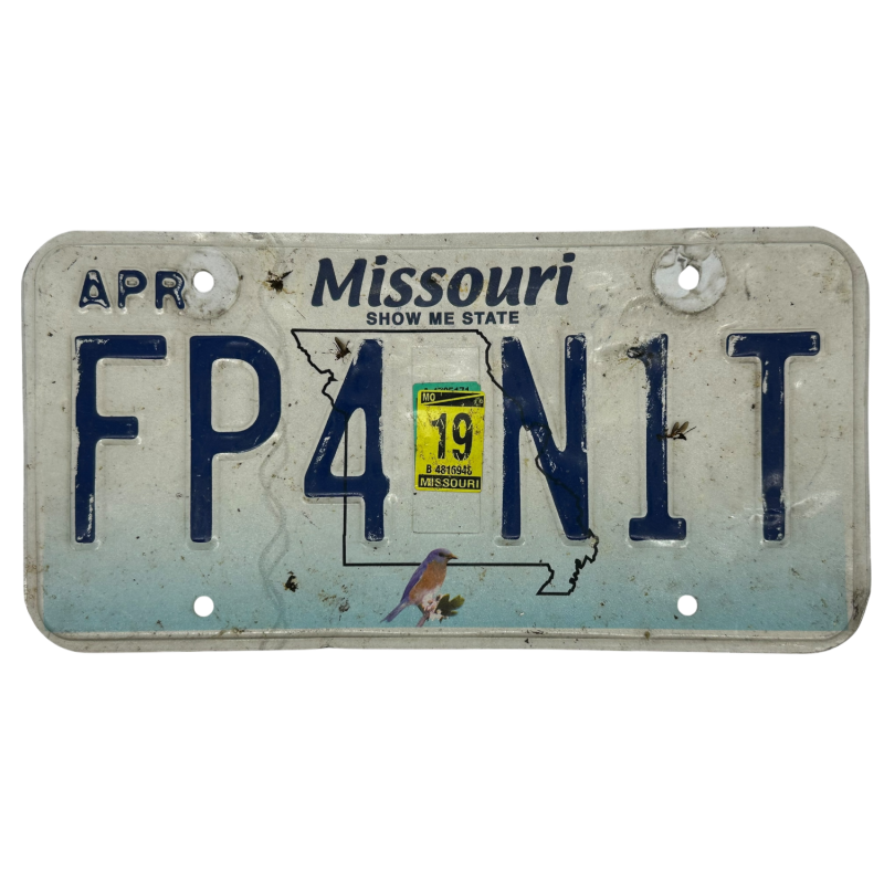 Missouri poznávací značka