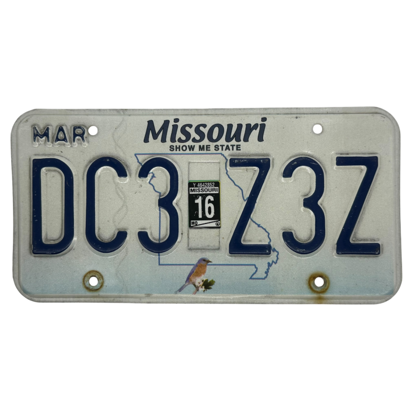 Missouri poznávací značka