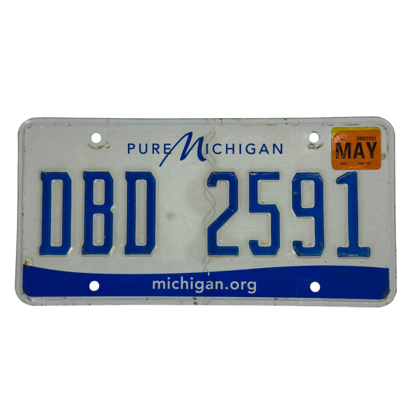 Michigan poznávací značka