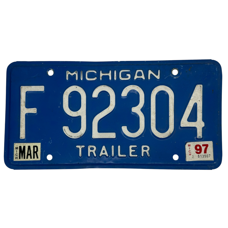 Michigan poznávací značka