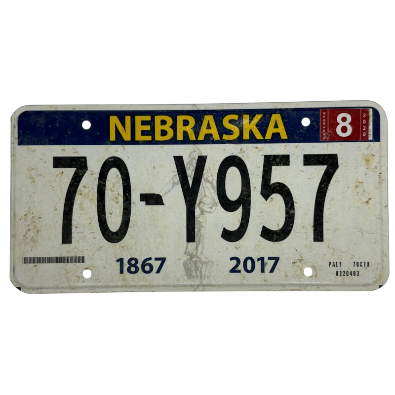 Nebraska poznávací značka