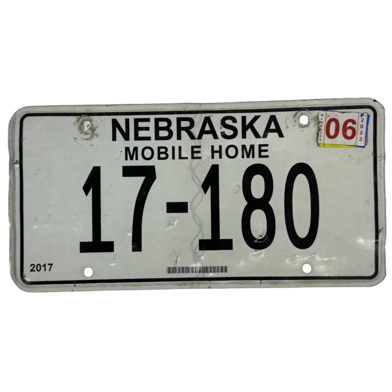 Nebraska poznávací značka