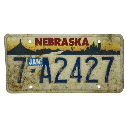 Nebraska poznávací značka