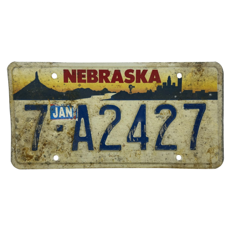 Nebraska poznávací značka