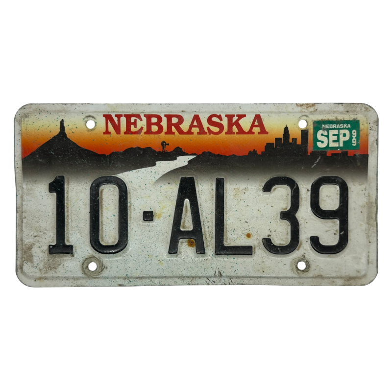 Nebraska poznávací značka
