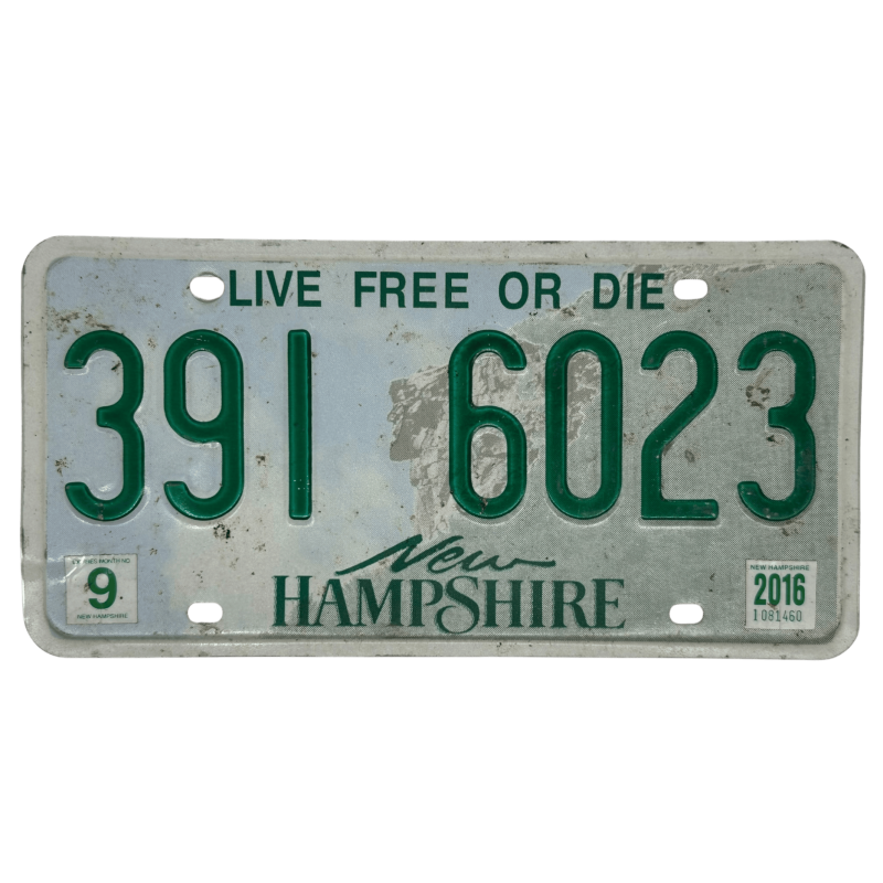 New Hampshire poznávací značka