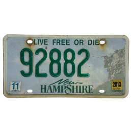 New Hampshire poznávací značka