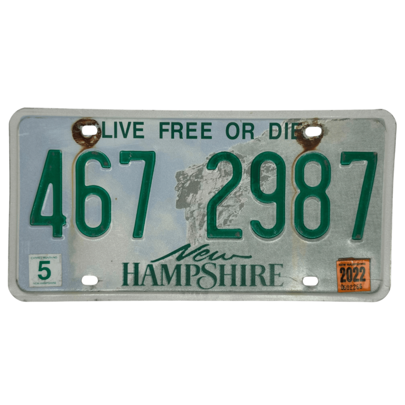 New Hampshire poznávací značka