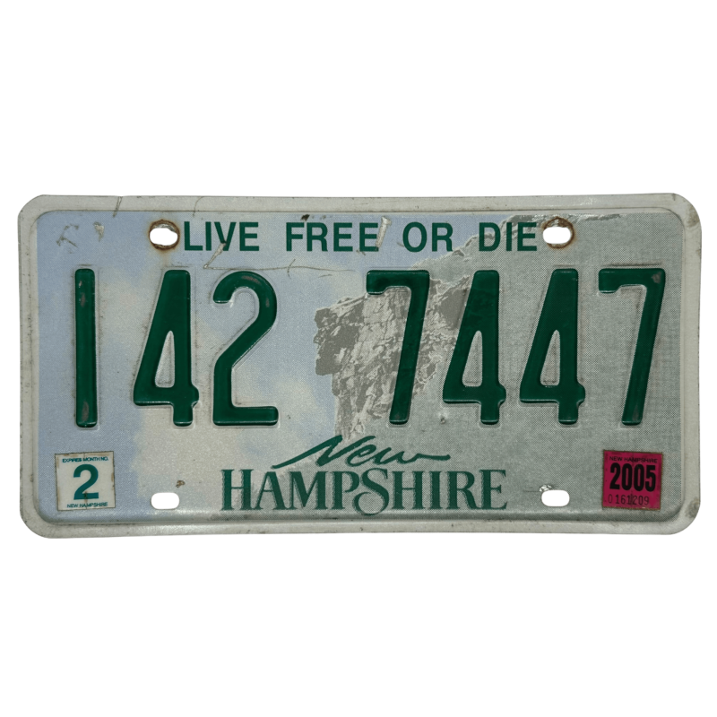 New Hampshire poznávací značka