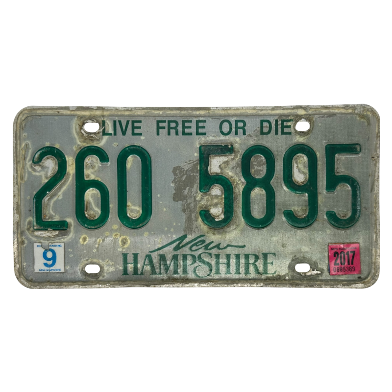 New Hampshire poznávací značka