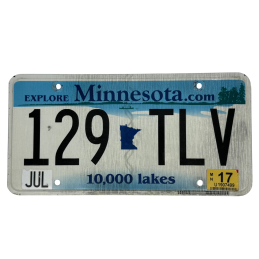 Minnesota poznávací značka