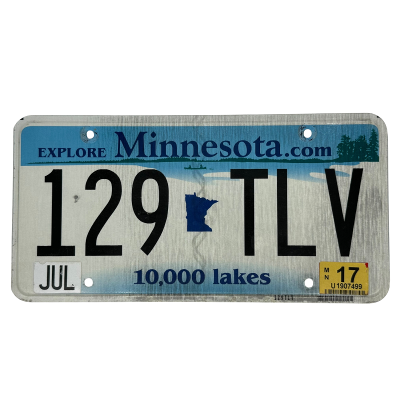 Minnesota poznávací značka