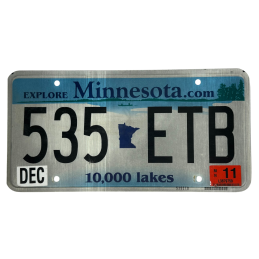 Minnesota poznávací značka