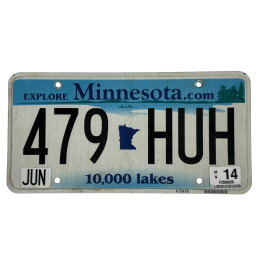 Minnesota poznávací značka