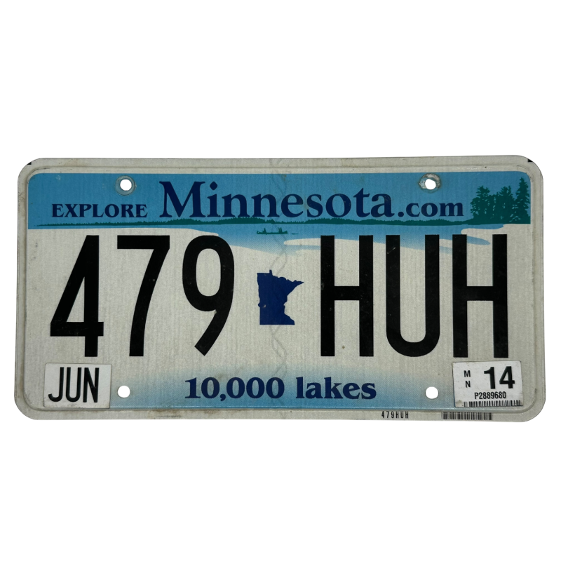 Minnesota poznávací značka