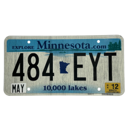 Minnesota poznávací značka