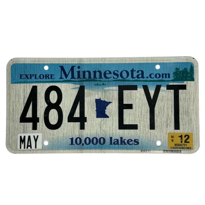 Minnesota poznávací značka