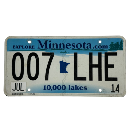 Minnesota poznávací značka