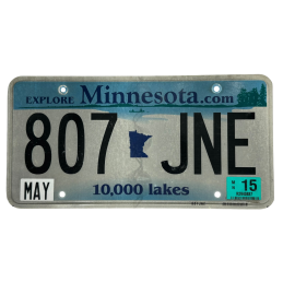 Minnesota poznávací značka