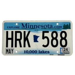 Minnesota poznávací značka