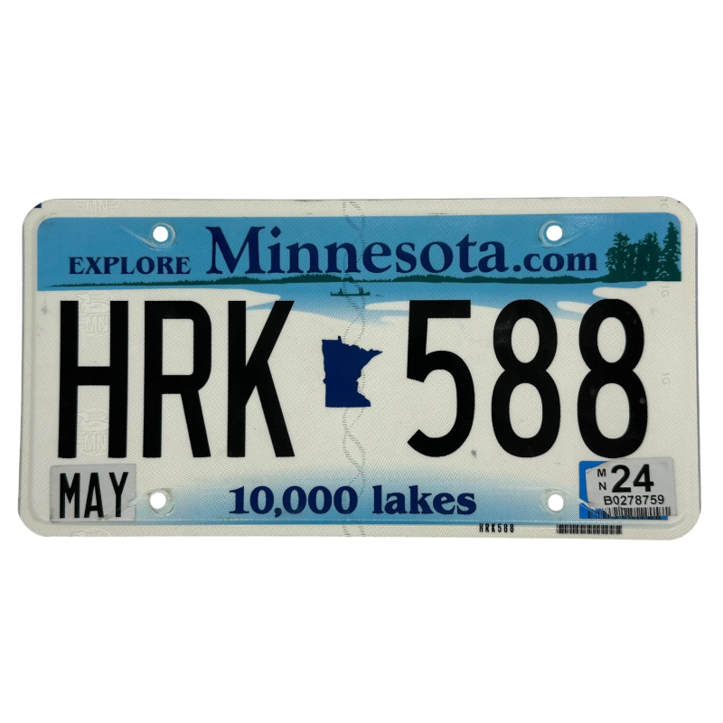 Minnesota poznávací značka