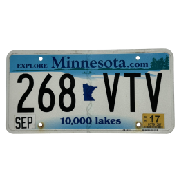 Minnesota poznávací značka
