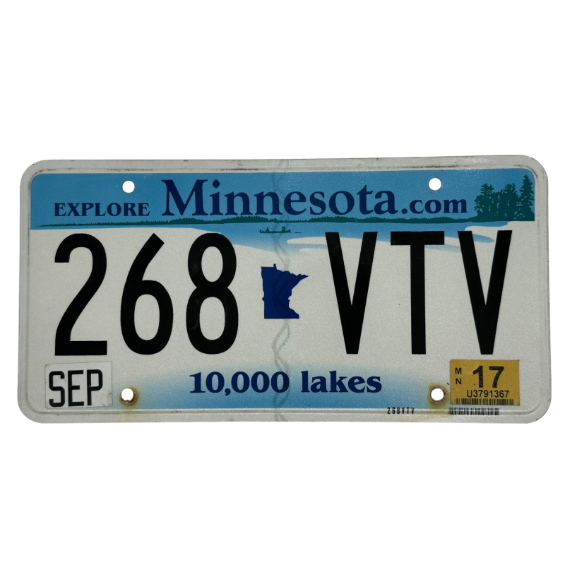 Minnesota poznávací značka