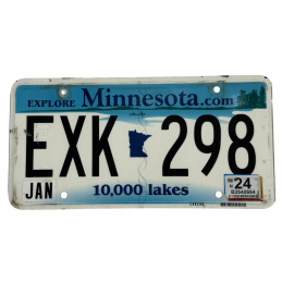 Minnesota poznávací značka
