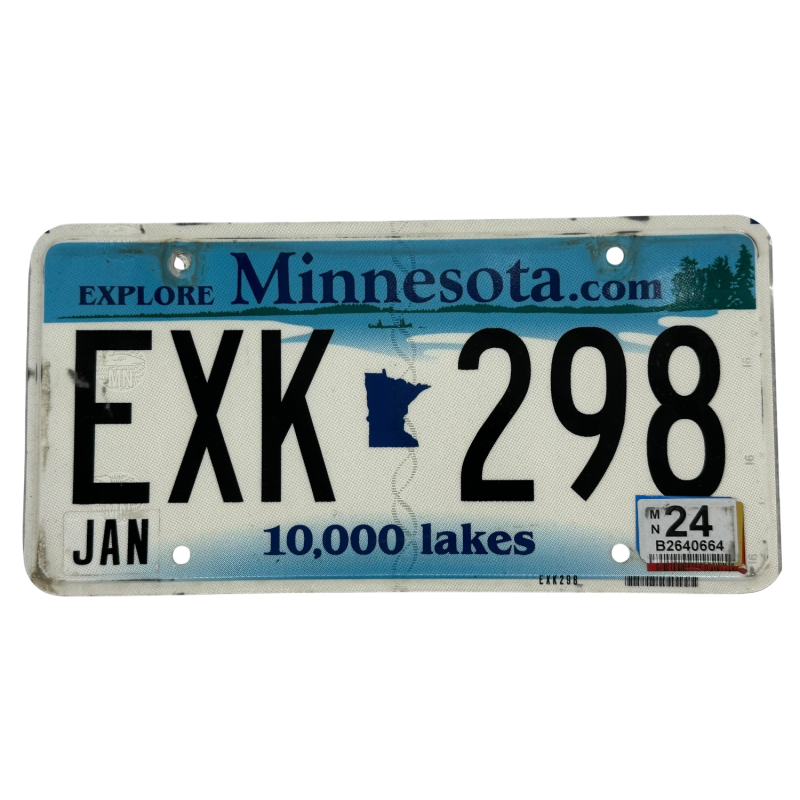 Minnesota poznávací značka