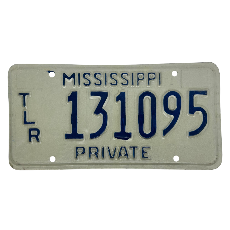 Mississippi poznávací značka Mississippi poznávací značka