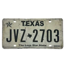 Texas poznávací značka