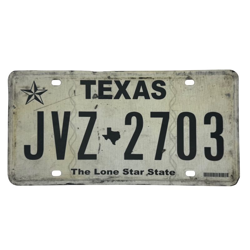 Texas poznávací značka