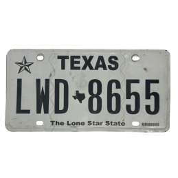 Texas poznávací značka