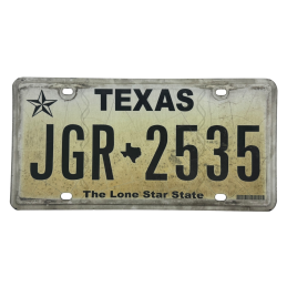 Texas poznávací značka