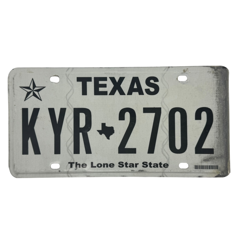 Texas poznávací značka